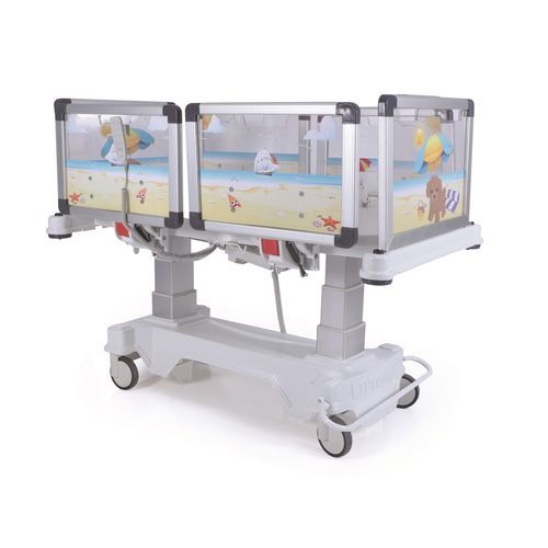 Cama de hospital - P-CK-005 - PROMEK - mecánica / pediátrica / de altura regulable