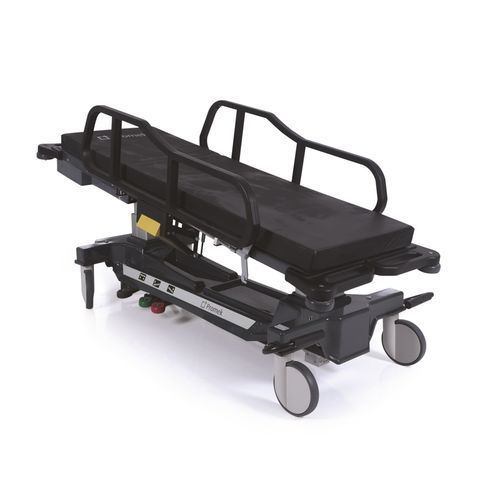 Carro camilla de emergencia - P-SD-030 - PROMEK - eléctrico / de altura variable / plegable