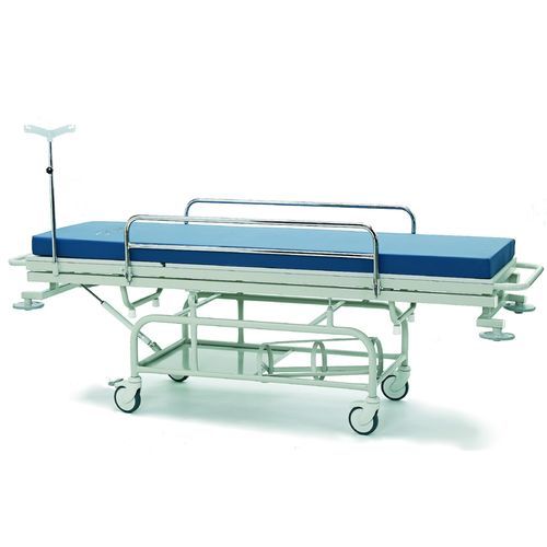 Carro camilla de transporte - P-SD-003 - PROMEK - manual / con respaldo regulable / reclinable
