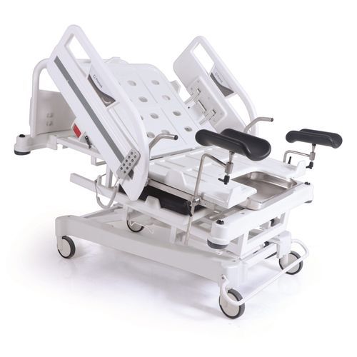 Cama de parto - P-JM-007 - PROMEK - eléctrica / de altura regulable / Trendelenburg