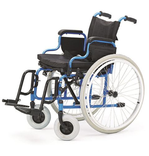 Silla de ruedas manual - P-HT-005 - PROMEK - de exterior / de interior / plegable