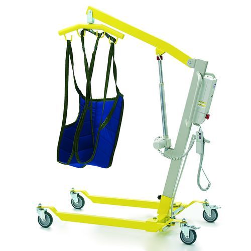 Elevador de pacientes eléctrico - P-PL-001 - PROMEK - con ruedas / para adulto / elevadora