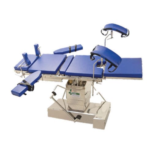 Mesa de operaciones universal - 983 13 - Shree Hospital Equipments - hidráulica / elevadora / basculante