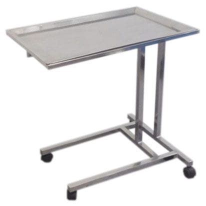 Mesa de instrumentos de acero inoxidable - 992 - Shree Hospital Equipments