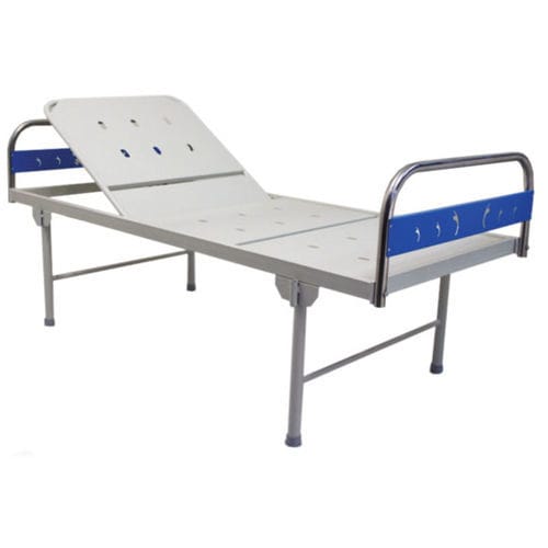 Cama de hospital - 912  - Shree Hospital Equipments - manual / de altura fija / de 1 sección