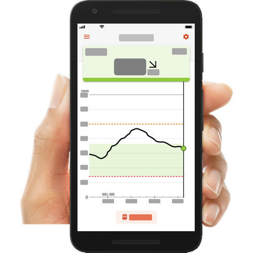 Aplicación para móviles de gestión de la diabetes - LibreLinkUp - Abbott Diabetes Care - de gestión de alarmas / de gestión de datos de pacientes / de intercambio