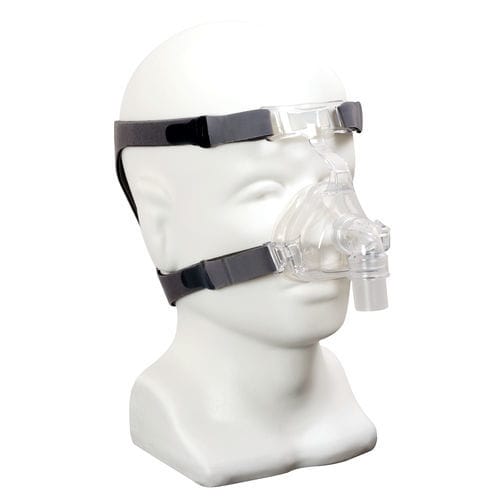 Máscara de oxígeno nasal - CPM-DENSK  - Roscoe Medical - CPAP / de silicona / transparente
