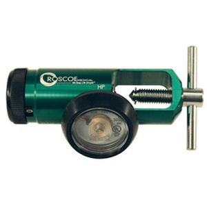 Regulador de presión de gases médicos - RMI-08MINI  - Roscoe Medical - flujo ajustable