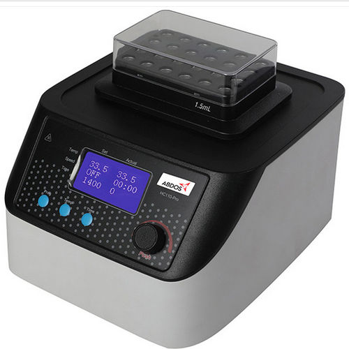 Termomezclador para preparación de pruebas - E1134 series - ABDOS LABTECH PRIVATE LIMITED. - de mesa / digital / de refrigeración