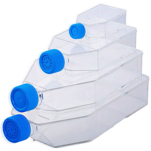 Matraz de cultivo celular - P2101 series - ABDOS LABTECH PRIVATE LIMITED.  - de cultivo tisular / de poliestireno / graduado