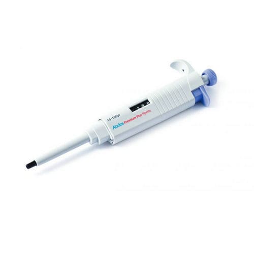 Pipeta mecánica - E100 series - ABDOS LABTECH PRIVATE LIMITED. - 1 canal / de volumen fijo