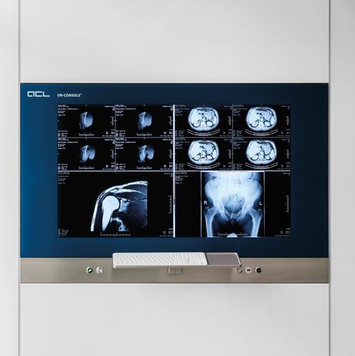 Estación de trabajo informática médica - OR-CONSOLE® - ACL - para imágenes médicas / de laboratorio / impermeable