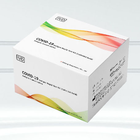 Kit de prueba para COVID-19 - Aikang Diagnostics - para antígenos / de coronavirus / de saliva