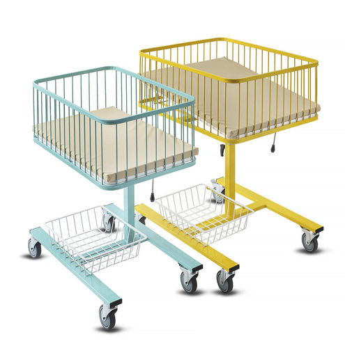 Cuna hospitalaria para gemelos - MINI  - Alfamedic - con ruedas / de altura variable / reclinable