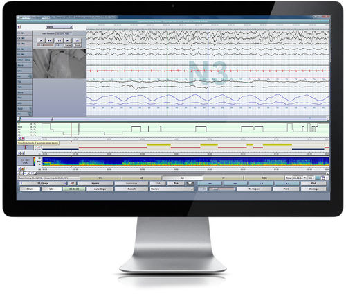 Módulo de software de análisis - SLEEP  - Dr. Grossegger & Drbal alpha trace medical systems - de evaluación / de registro / de grabación de vídeo