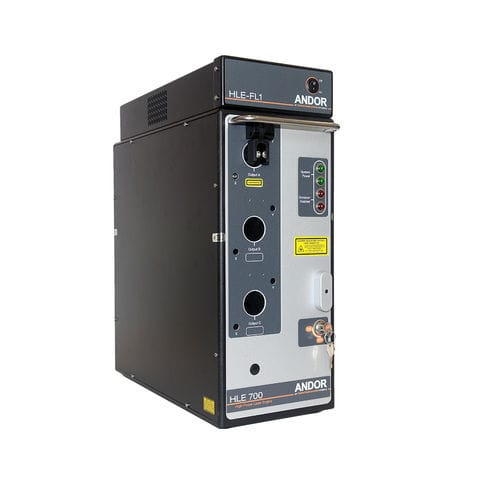 Fuente de luz para microscopio - HLE - Andor Technology PLC  - láser / compacta