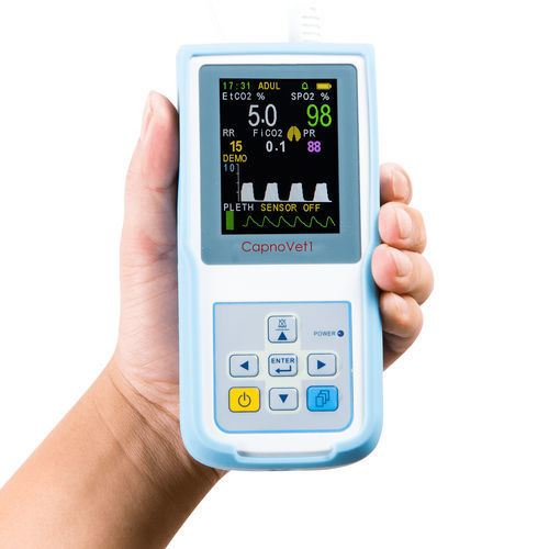 Monitor de paciente veterinario - CapnoVet 3 - Beijing Kingst Commercial & Trade - portátil / SpO2 / de capnografía