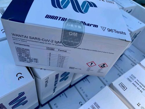 Prueba rápida para COVID-19 - lgM ELISA - Beijing Wantai Biological Pharmacy Enterprise Co., Ltd.  - para antígenos / para virus / SARS-COV-2