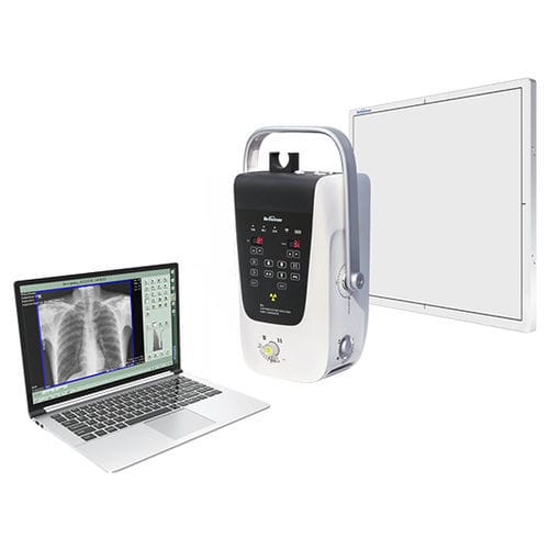 Sistema de radiografía digital - Beatle-02P  - Browiner - para radiografía del tórax / sin mesa / portátil