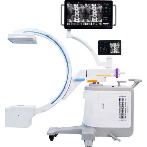 Arco quirúrgico móvil - CompaX 500 Pro All-in-one C-arm - Browiner - con sensor plano