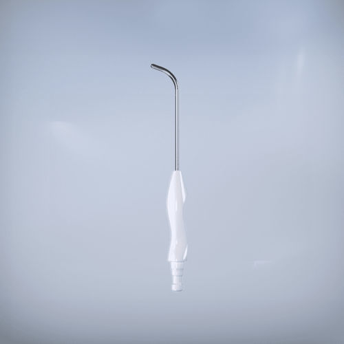 Cánula de aspiración - S446 - Single Use Surgical - curvada
