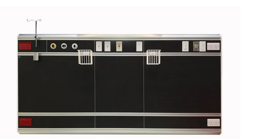 Unidad médica de cabecera de pared - Diamond ™ - SMP CANADA - horizontal / para unidad de cuidados intensivos / para habitación de pacientes