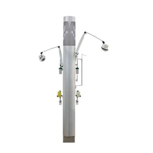 Unidad médica de cabecera vertical - Tower ™ - SMP CANADA - para unidad de cuidados intensivos / para habitación de pacientes / con luz