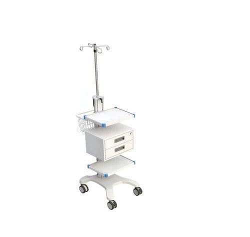 Carro médico - SMP-EC-004 - SMP CANADA - para dispositivos médicos / multifunción / de acero inoxidable
