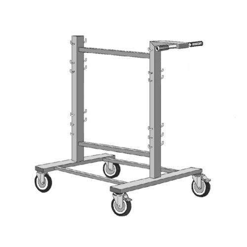 Rejilla para almacenamiento - WZ series - SMS spółka z o.o. - móvil / de acero inoxidable