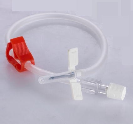 Aguja para fístula arteriovenosa - Farmasol - de punción / con aleta / 16 G