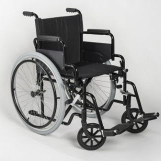Silla de ruedas manual - STANDARD - nterespuma - Indústrias de Poliuretanos - de exterior / de interior / con reposapiernas