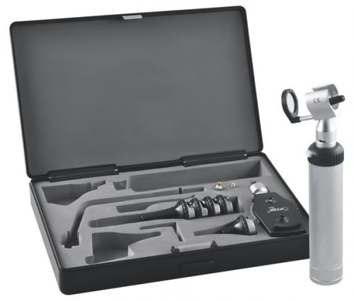 Kit médico de diagnóstico ORL - VET-7 - Invotech Excel - veterinario / con otoscopio
