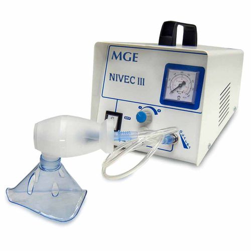 Nebulizador neumático - Nivec III - MG Electric - de uso general / de mesa / con máscara