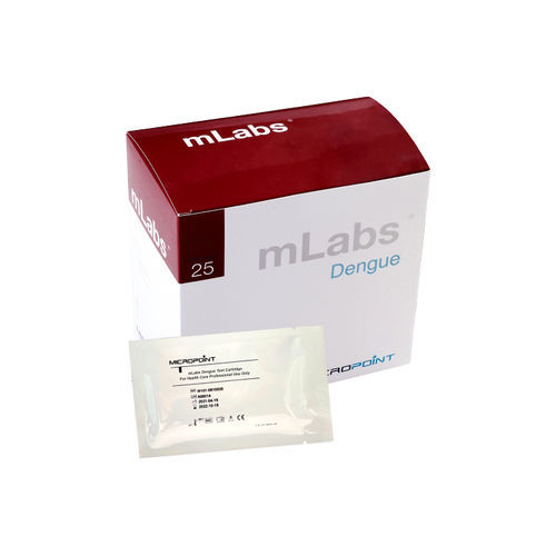 Kit de prueba del dengue - mLabs®  - Micropoint BioScience Inc. - de IgG / de IgM / clínico