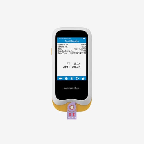 Analizador POC veterinario - qLabs® QV-3 Plus - Micropoint BioScience Inc. - de protrombina / de sangre / de sangre total