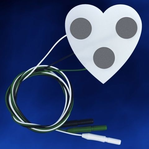 Electrodo ECG pad - NeoHeart® - Neotech Products - de monitorización / de pecho / radiotransparente