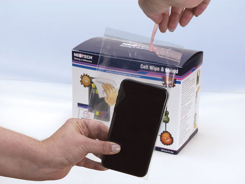 Toallita limpiadora para suelos y superficies - Cell Wipe™  - Neotech Products - lote de 200