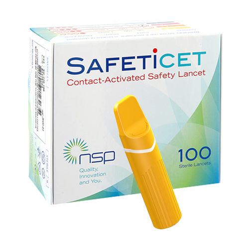 Lanceta de seguridad - SAFETiCET™ SC-180 - NSP Tech Pte Ltd