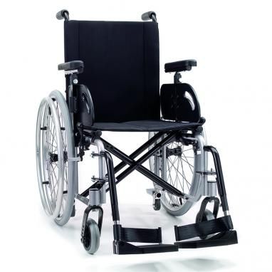 Silla de ruedas manual - GR117 - Nuova Blandino - de exterior / plegable / de altura regulable
