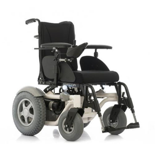Silla de ruedas eléctrica - FRECCIA - Nuova Blandino - de exterior / reclinable / de altura regulable