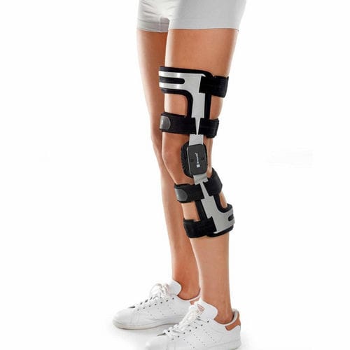 Órtesis de rodilla - 12-0022 series - Orthobroker - estabilización de los ligamentos de la rodilla / L / S
