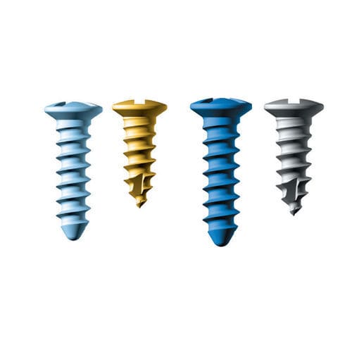 Tornillo de compresión ósea para macizo facial - F13A03 - OSTEONIC - autorroscable / metálico