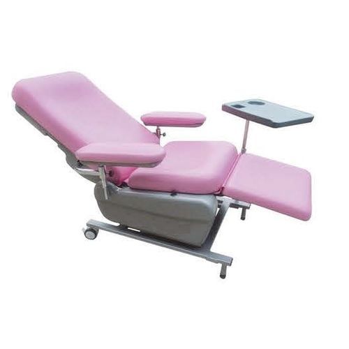 Sillón para extracción de sangre manual - PKL PPC BK-BC100 - Paramedical srl - eléctrico / de 3 secciones / con ruedas