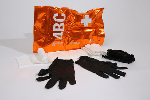 Kit médico de primeros auxilios - 4BC  - PerSys Medical - con guantes / estéril