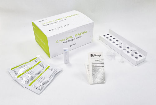 Kit de prueba para COVID-19 - Gmate® - PHILOSYS Co., Ltd. - para antígenos / SARS-COV-2 / de saliva