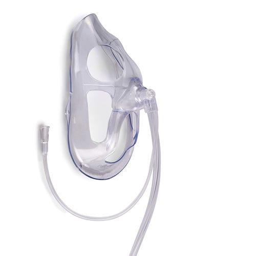 Máscara de oxígeno nasal - SMI1/OM-2125-8 - Southmedic - bucal / para adulto / transparente