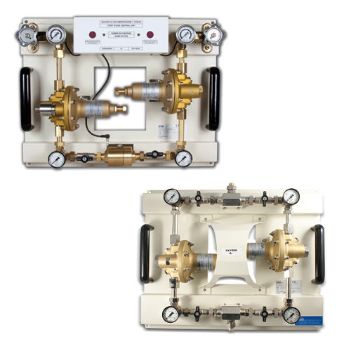 Unidad de distribución de oxígeno - APR 100 PLUS - STM - Sistemi Tecnologie Medicali - de CO2 / N2O / de pared