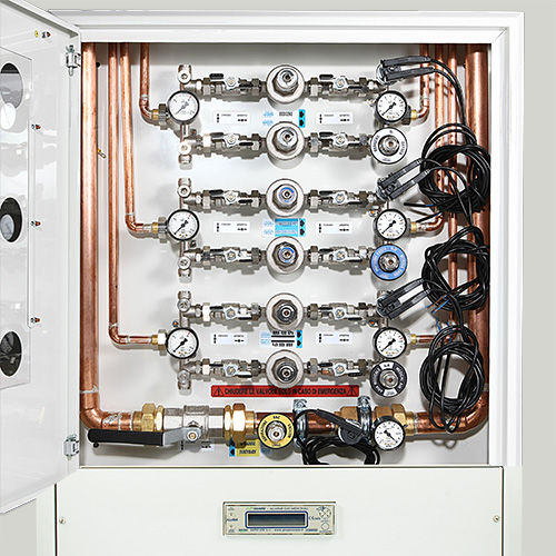 Unidad de control de presión - WR series - STM - Sistemi Tecnologie Medicali - de centrales de gases médicos
