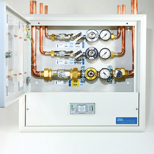 Unidad de control de presión - QAG series - STM - Sistemi Tecnologie Medicali - de centrales de gases médicos