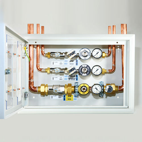 Unidad de control de presión - QAGV - STM - Sistemi Tecnologie Medicali - de centrales de gases médicos / para sistema de producción de vacío